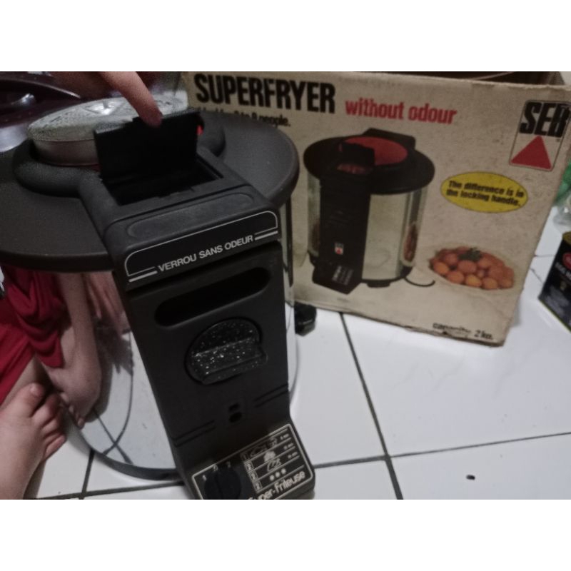 deep fryer elektrik