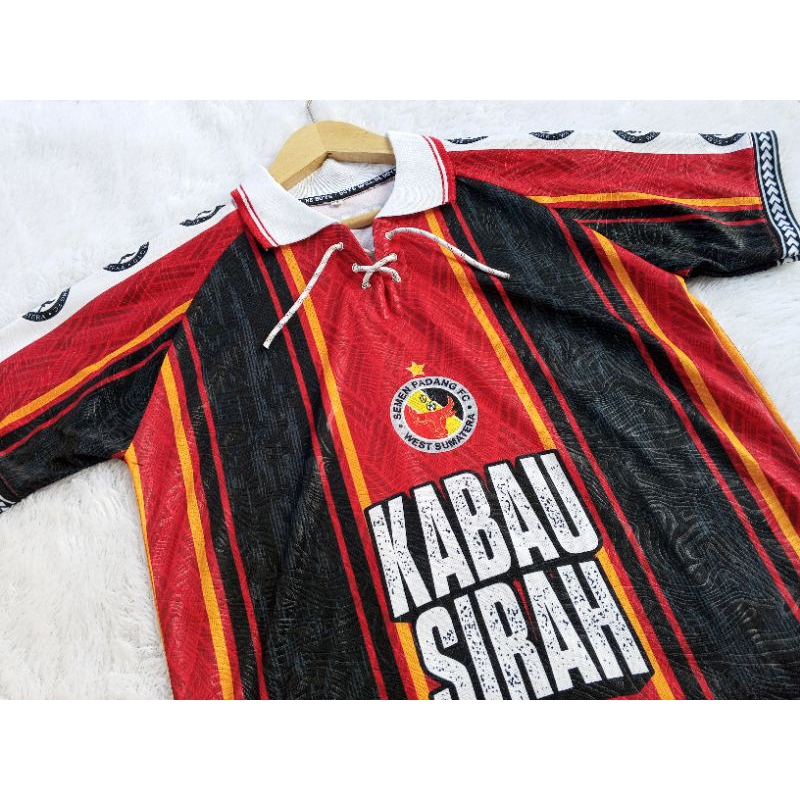 Jersey Retro Semen Padang Kabau Sirah Vintage clasik Jersey Suporter