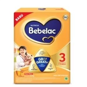 

BEBELAC 3 GROGREAT+ SUSU BUBUK FORMULA PERTUMBUHAN ANAK MADU 620 GRAM