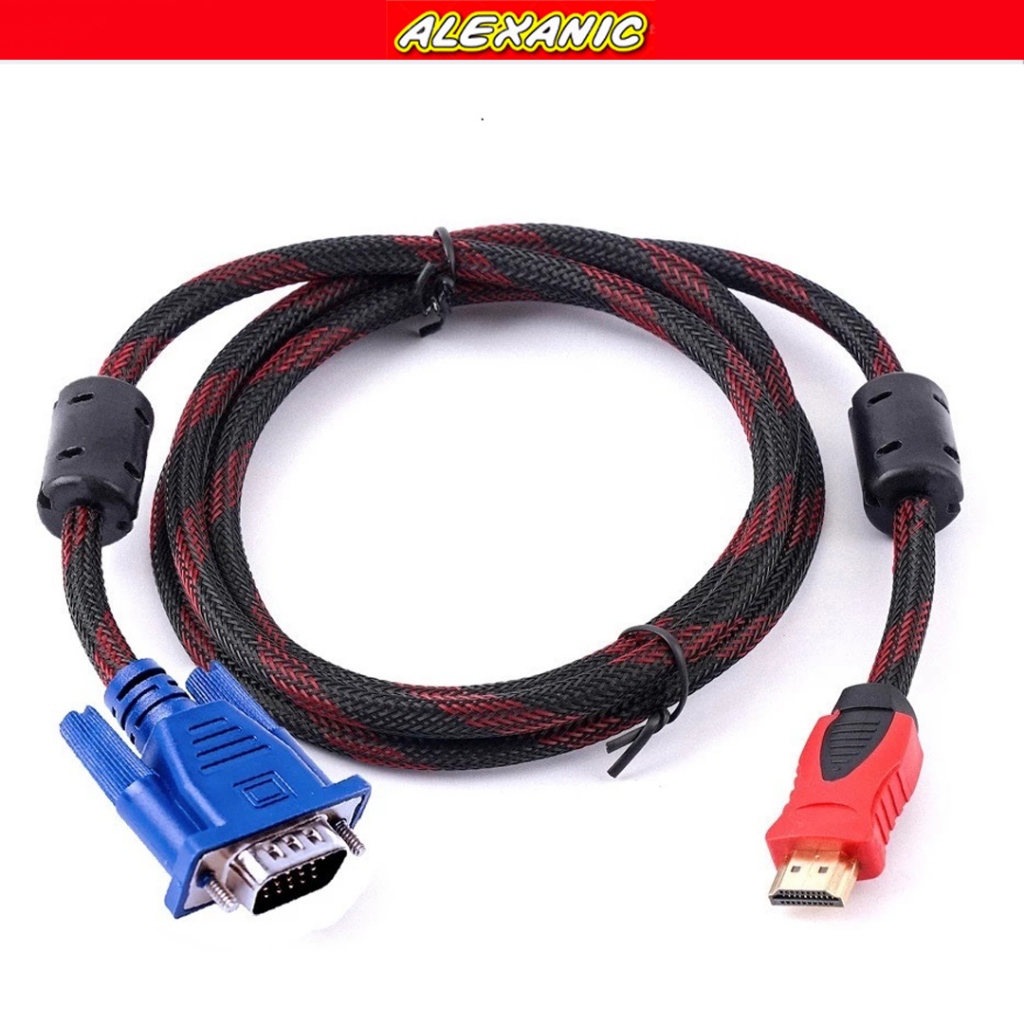 Kabel HDMI to VGA | Kabel Cable HDMI to VGA 1.5M/3M/5M/10M/15M/20M/25M