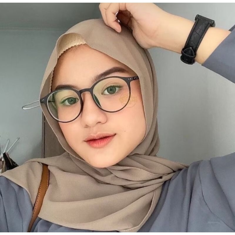Kacamata wanita photocromic frame kacamata minus antiradiasi 21261