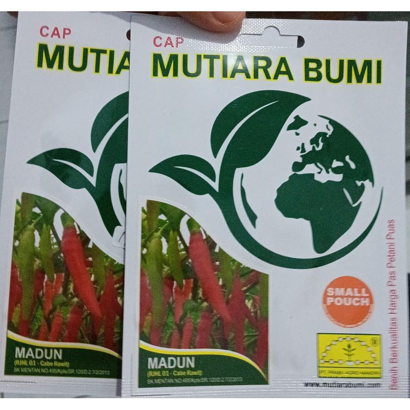 benih unggul cabai rawit MADUN ISI 500 BIJI