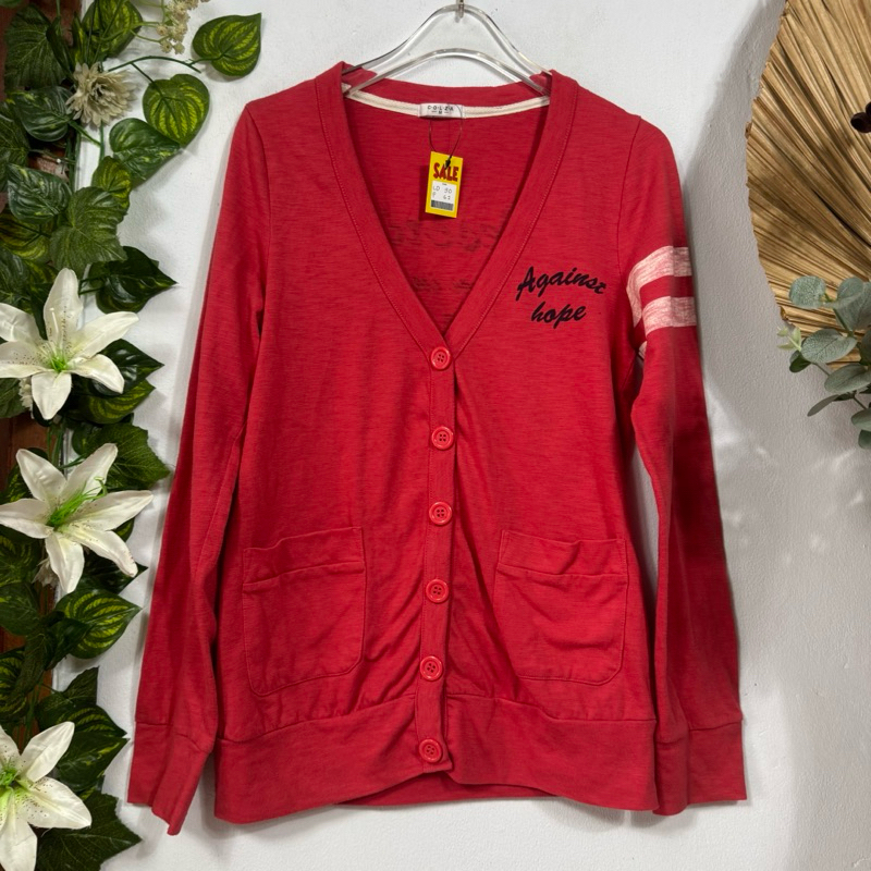 Cardigan Merah Colza