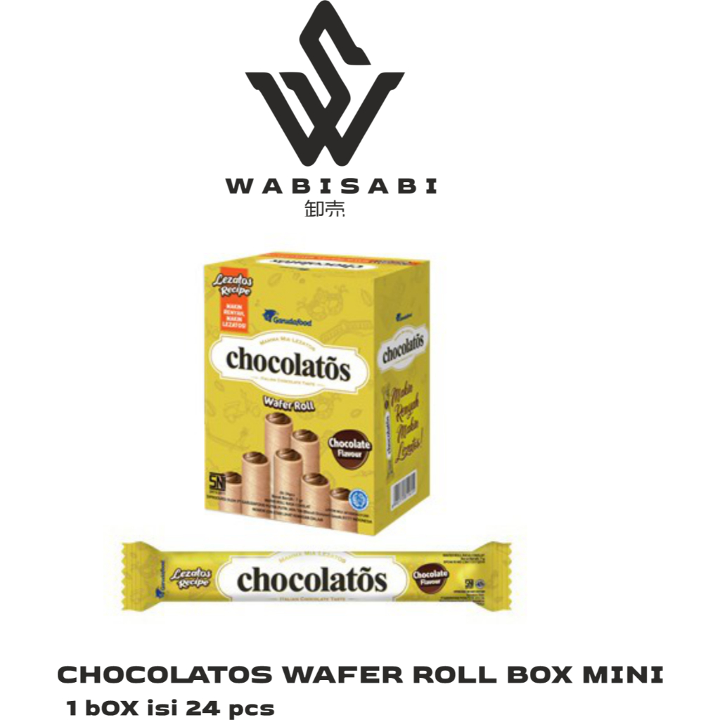 

Chocolatos wafer roll 7gram 500an