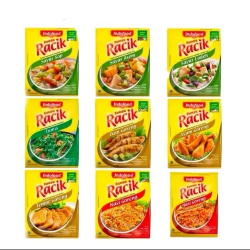 

Racik Bumbu Kering 1 Pack Isi 10pcs