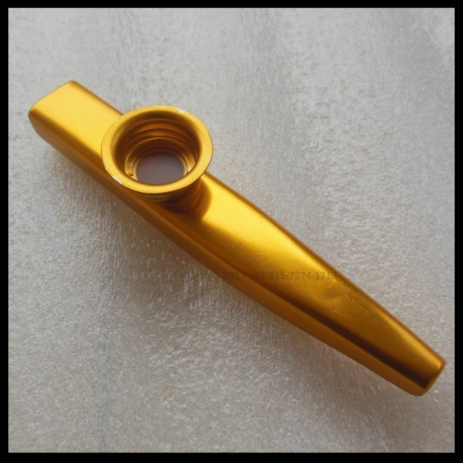 Kazoo Alat Musik Tiup Flute Metal Aluminium