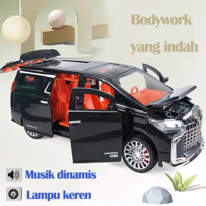 

SOME TOY Mainan Mobil Mobilan Model Toyota Alphard Dapat Membuka Pintu Model Mainan Kereta