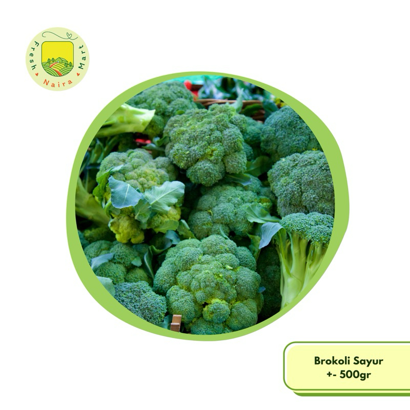 

Brokoli (sayur segar) 450 gr