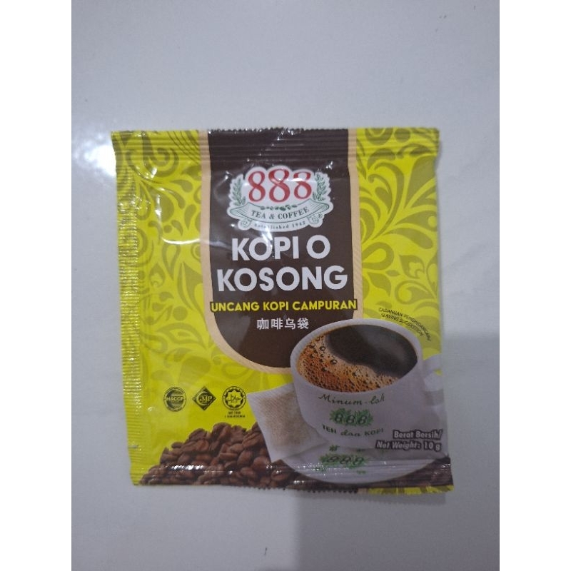 

Kopi Instan Tanpa Gula 888 Halal