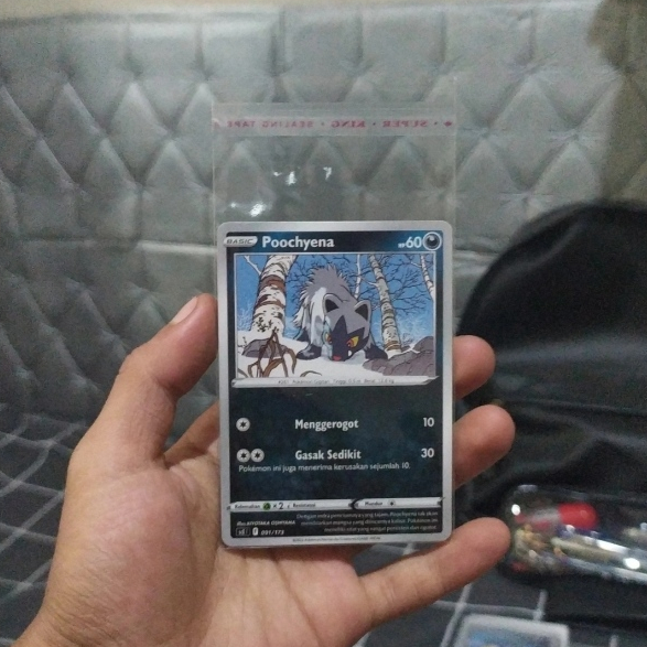 Kartu Pokemon ID Poochyena - V Starter Deck ScE 091/173