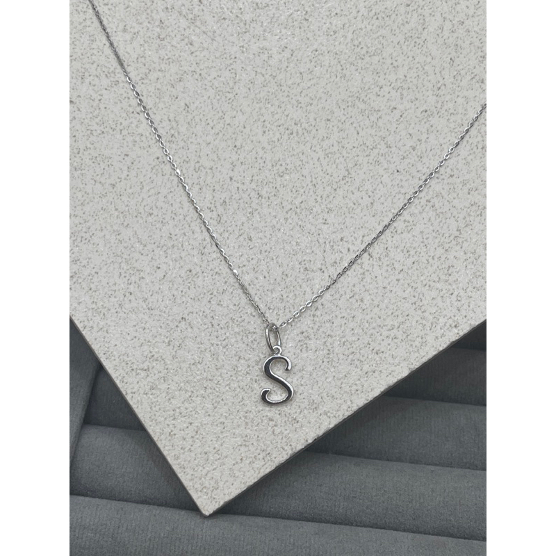 kalung huruf s model terbaru