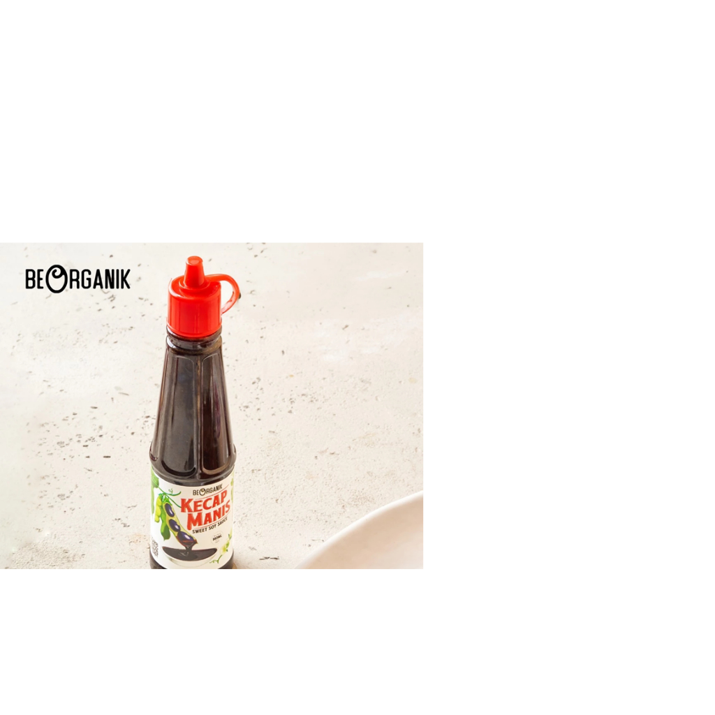 

Kecap Manis Organik / Sweet Soy Sauce Beorganik (Non GMO & MSG) 140ml