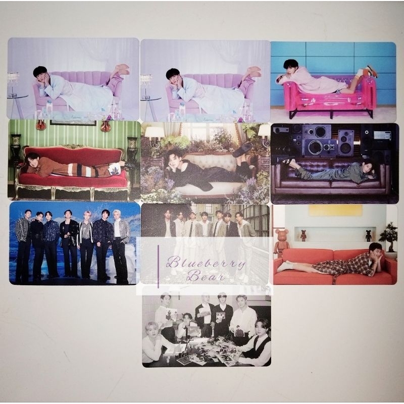 PHOTOCARD PC REBAHAN BE DELUXE PROOF DICON 102 BTS OFFICIAL