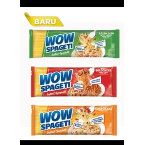 

WOW SPAGETI INSTANT SPAGHETTI MEATY BOLOGNESE PCK 84g