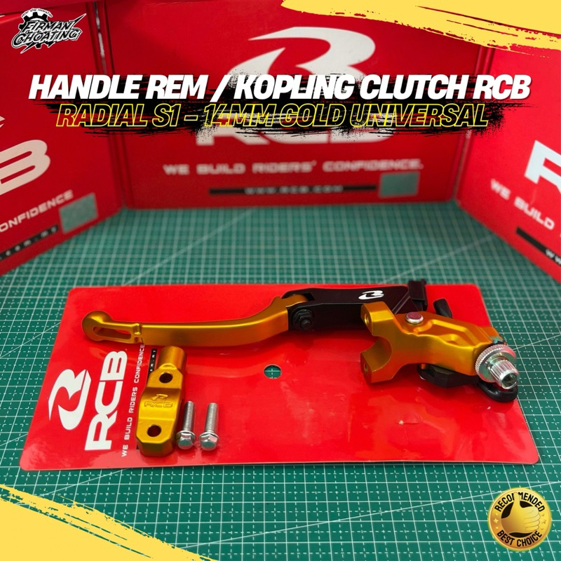 HANDLE KOPLING REM KIRI RCB RADIAL S1 GOLD UNIVERSAL RX KING F1ZR JUPITER BEAT AEROX VARIO