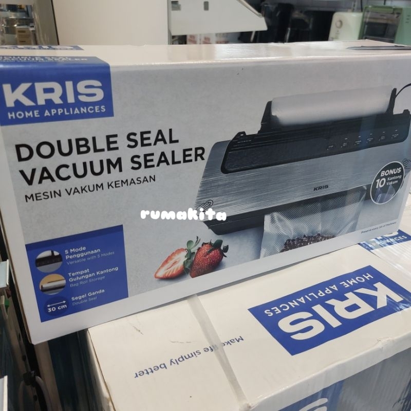 Kris 30 Cm Vacuum Sealer Dengan Penyimpanan