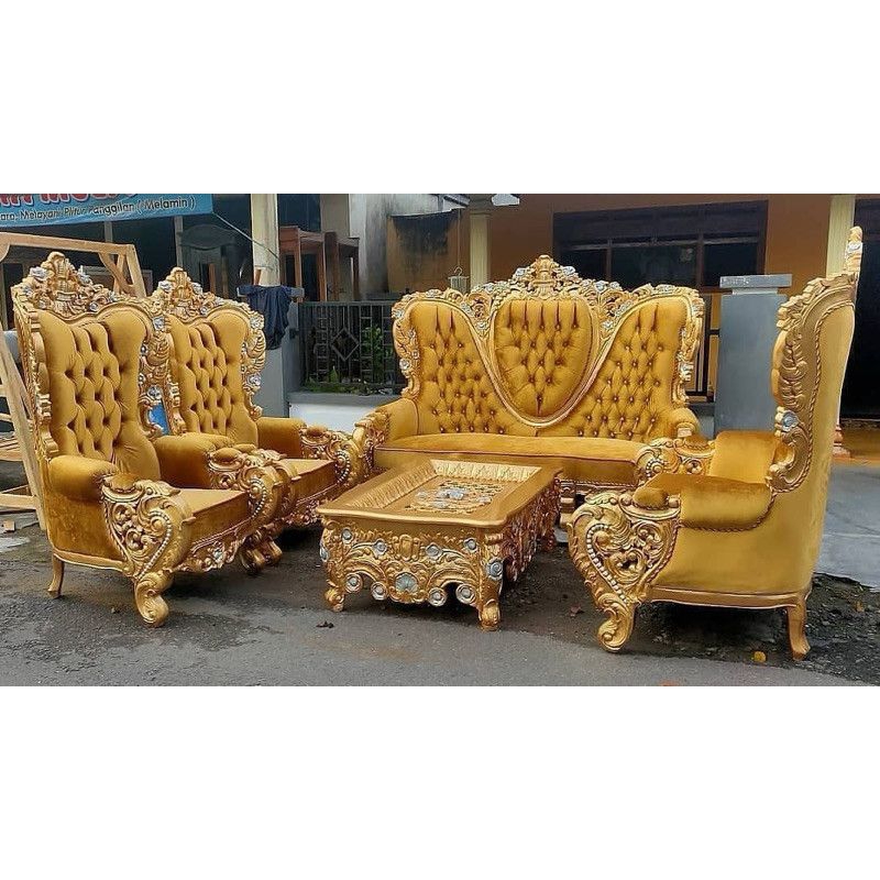 Kursi Tamu mewah//kursi bellagio JATI UKIR KOKOH
