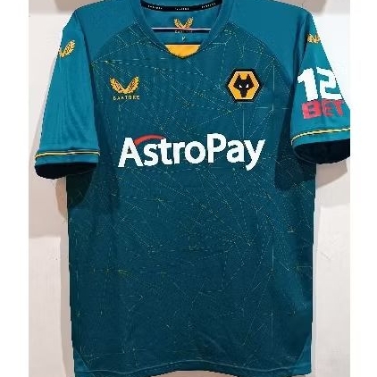 JERSEY WOLVERHAMPTON WANDERERS AWAY 2022-23 SIZE M