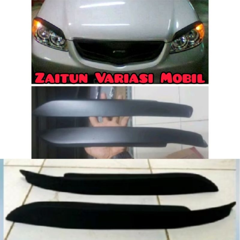 Alis lampu Headlamp / Eyelid Vios 2003 2004 2005 Custom Mata sipit vios gen 1