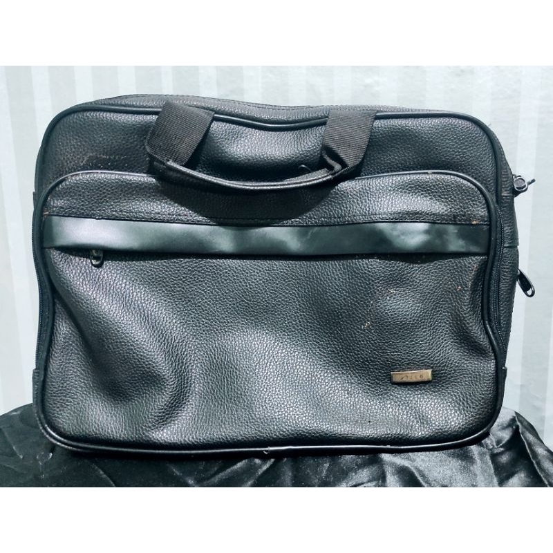Tas Laptop Tas Kerja Pria Tas Dokumen Merk Alto Bahan Kulit 100% original Preloved