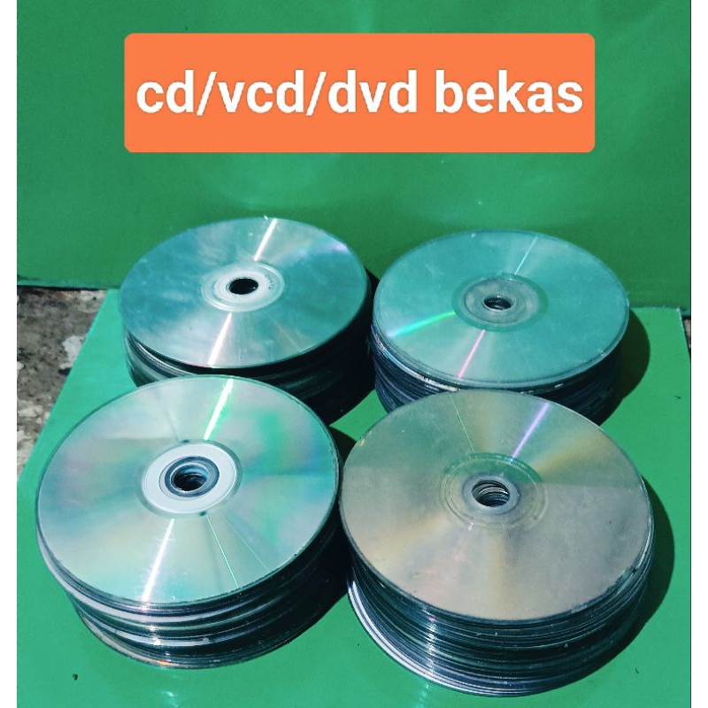 cd/vcd/dvd bekas
