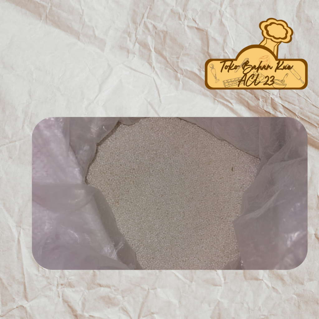 

Sagu Mutiara Thailand/Mata Ikan Putih Thailand/Sago Seeds Repack 1 Kg 500gr 250gr