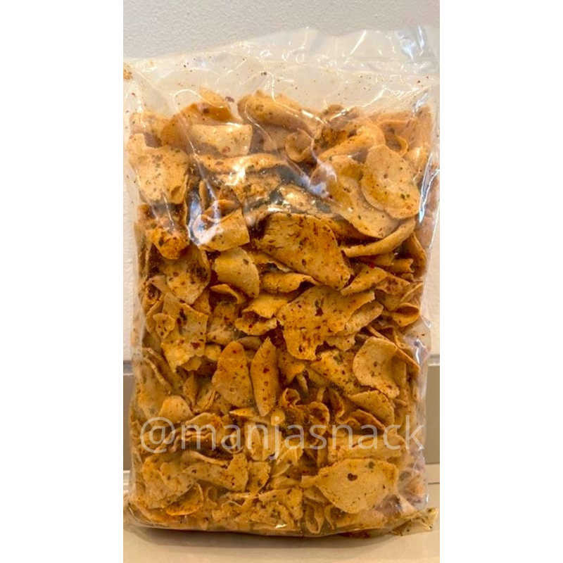 

Basreng Pipih pedas daun jeruk 500gr