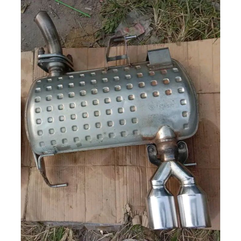 MC - KNALPOT MUFFLER ASLI ORIGINAL BMW E90 BARANG TERJAMIN SIAP PAKE