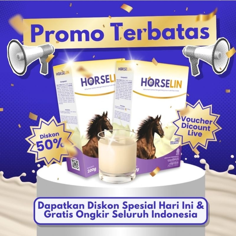 

Horselin Susu Kuda Premium Pilihan Untuk Nyeri Sendi & Asam Urat