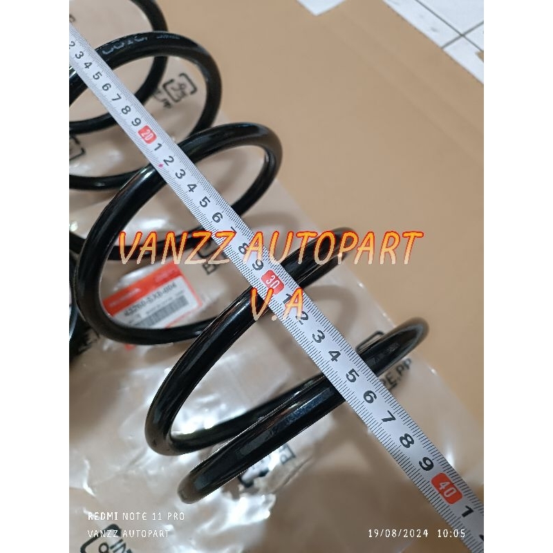 per keong per spiral depan 1set Honda city z lama