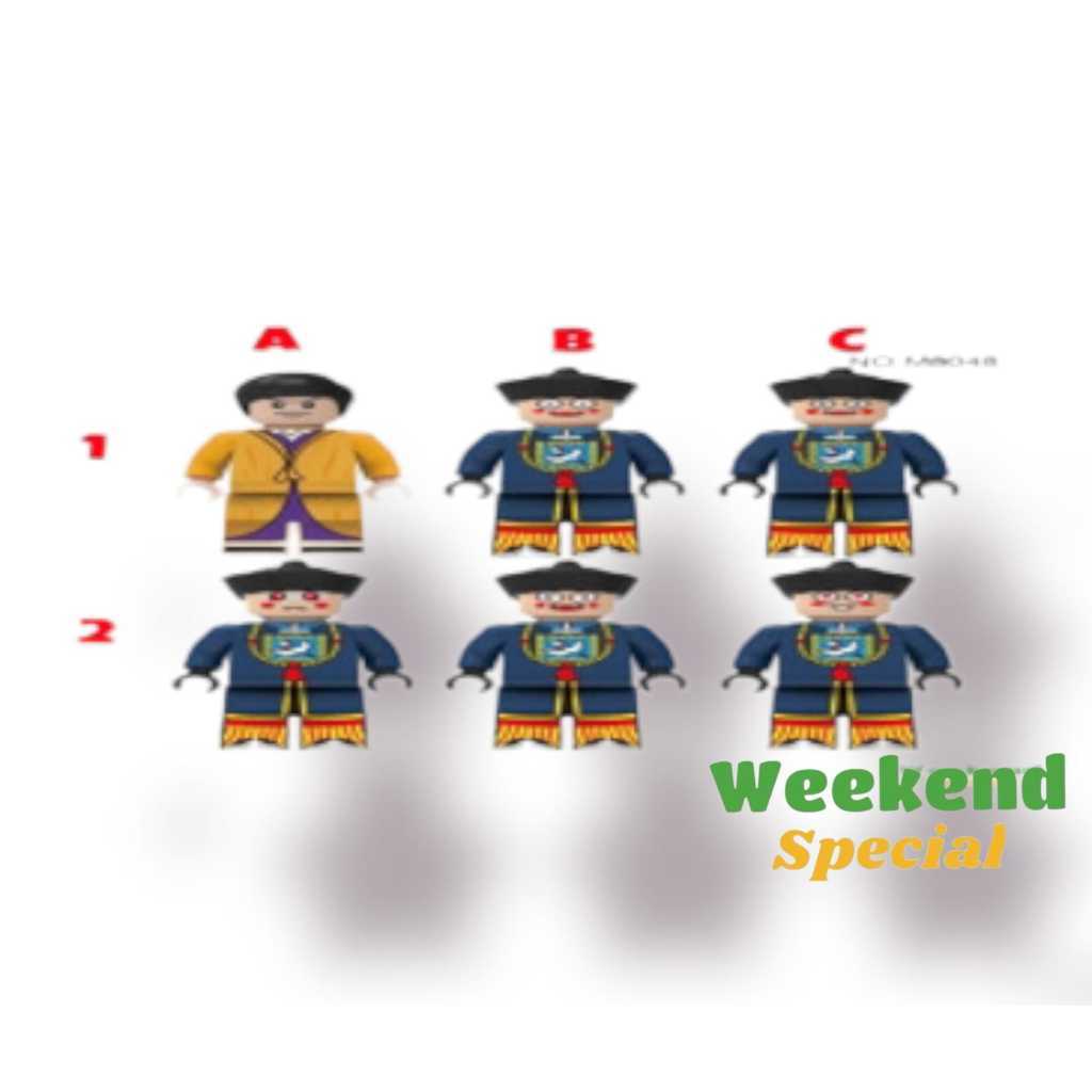 mainan balok prajurit china/minifigure prajurit /Mainan balok  tentara tiongkok/mainan minifigures k