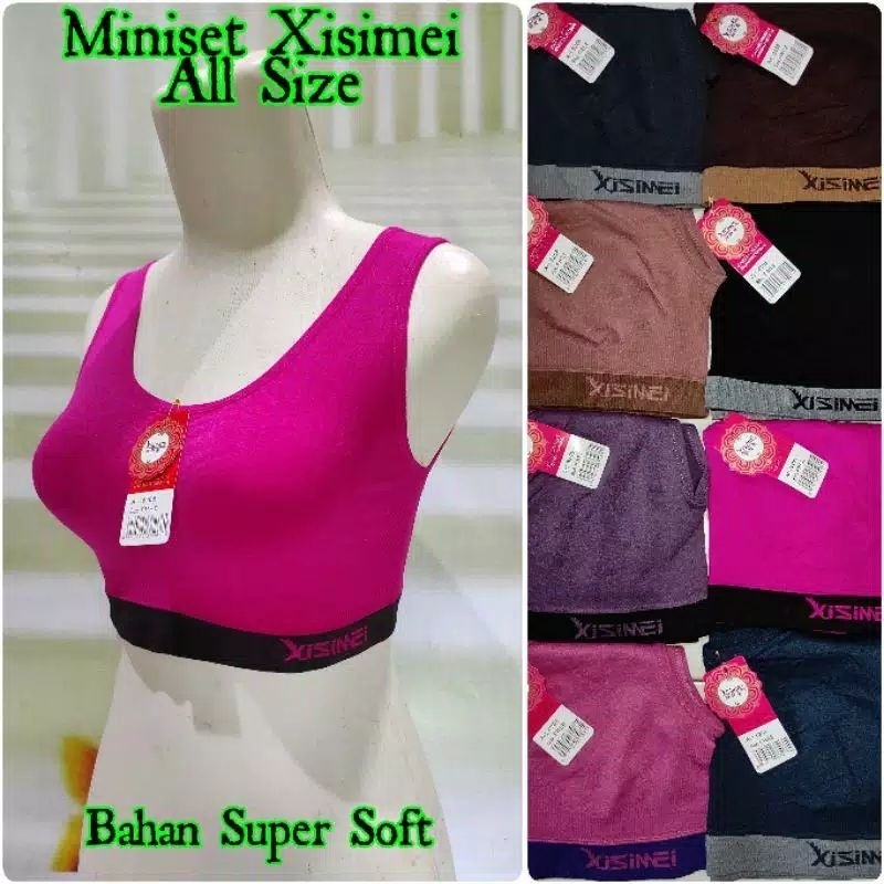 MINISET BRA BIG SIZE (BH SPORT JUMBO) //MINISET JUMBO//SUPER LENTUR || SPORT BRA JUMBO  BH OLAHRAGA