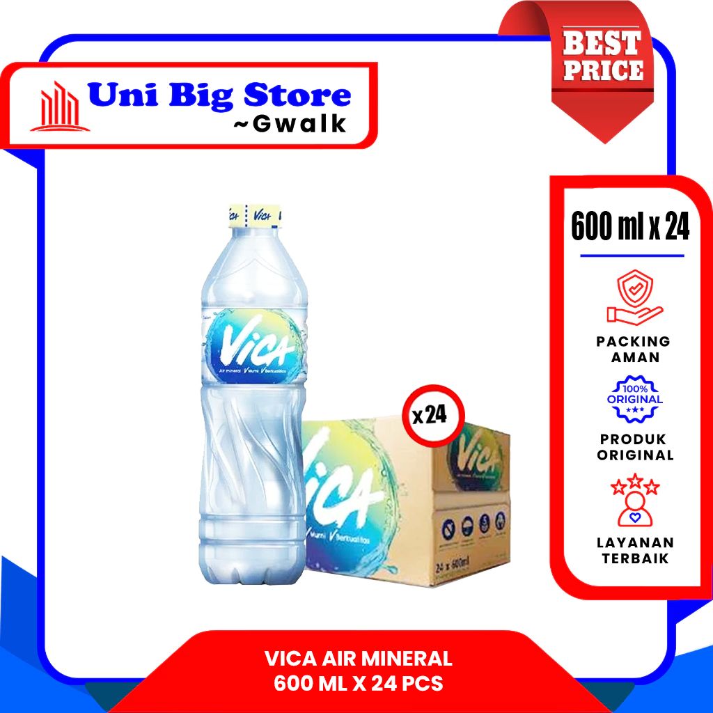 

VICA AIR MINERAL DUS - (600 ml x 24 pcs)