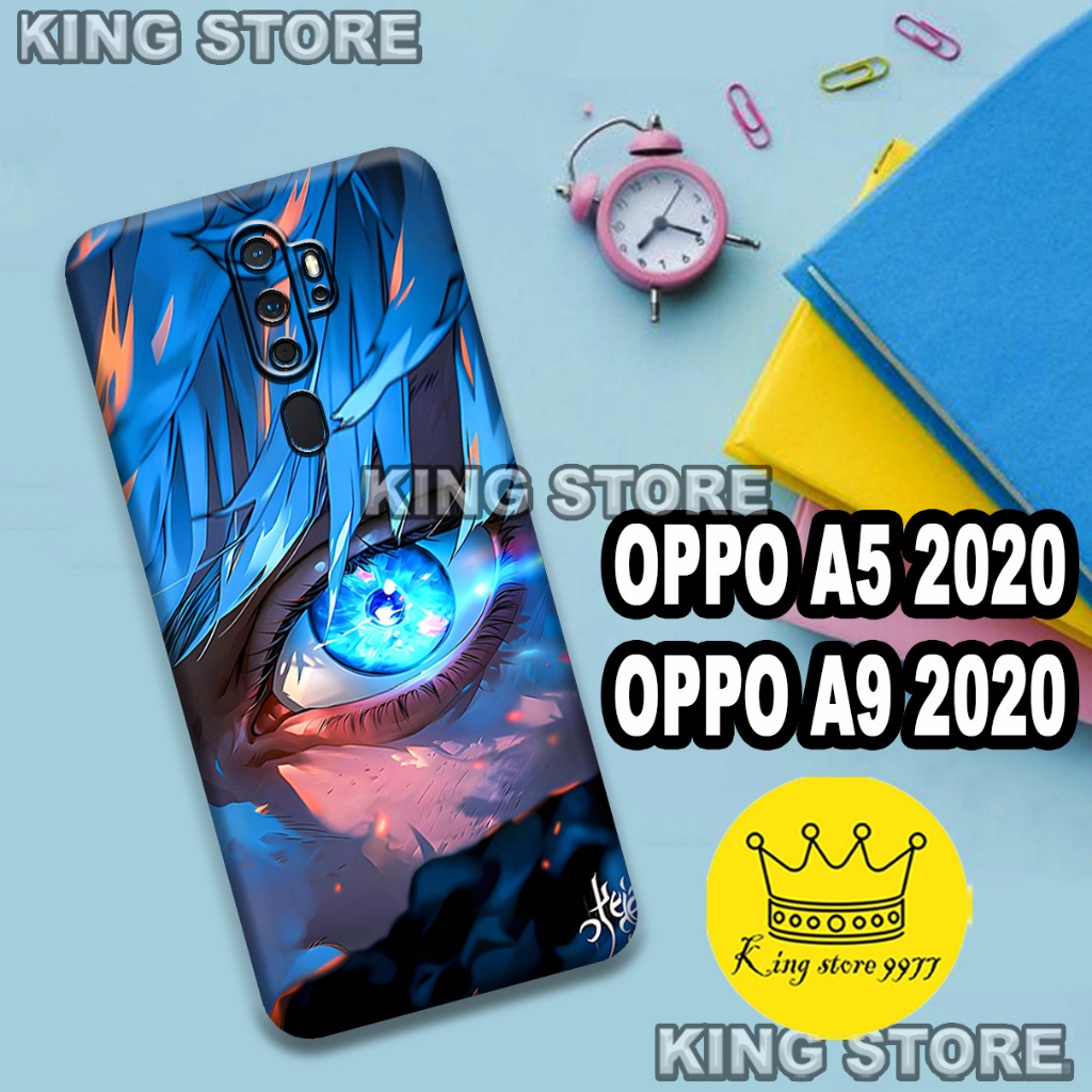 (KS7)  Softcase karet  untuk OPPO A5-OPPO A9 Motif gambar Anime Jujutsu Kaisen/casing OPPO A5-OPPO A
