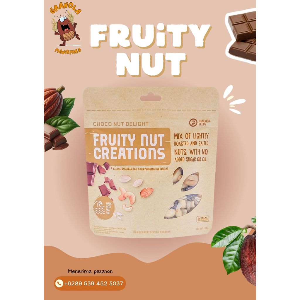 

Granola Fruity Nut 60 Gram