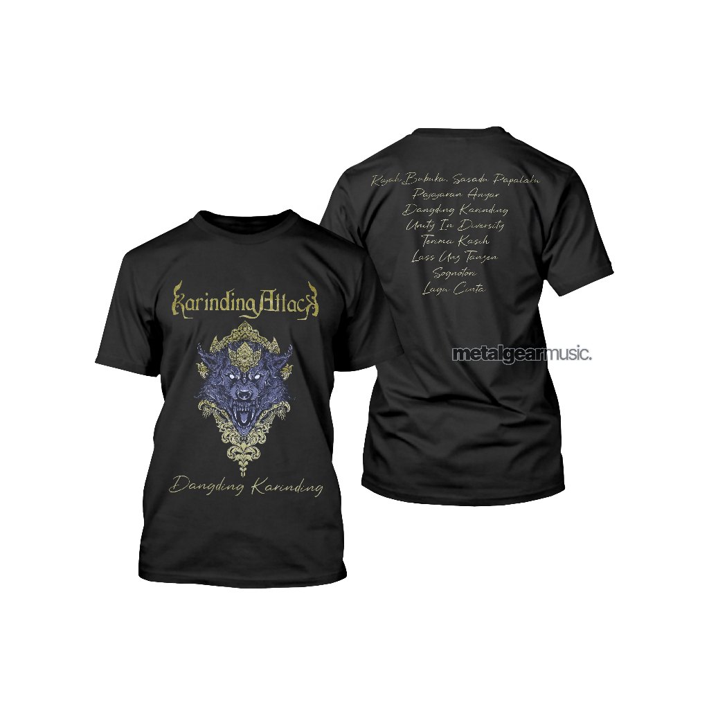 [HOT] Original Karinding Attack - Dangding Black Tshirt