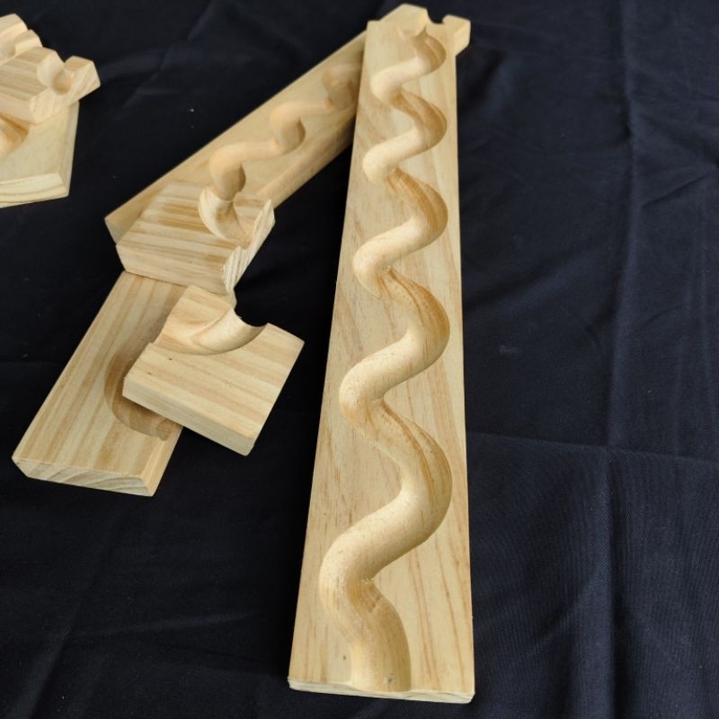 kelereng jalur track / marble run panjang 40cm