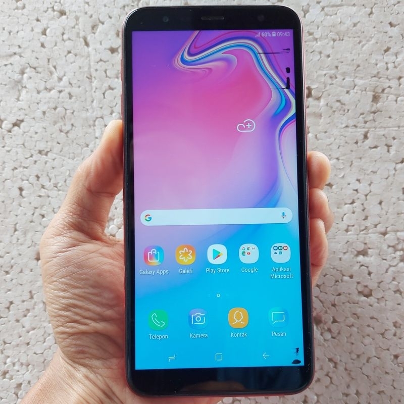Handphone Hp Samsung Galaxy J6 Plus Second 4/64 GB Eks Resmi Sein Merah Mulus Original