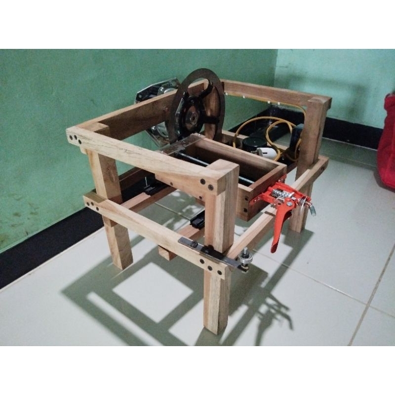 mesin rajang krupuk lontong puli otomatis