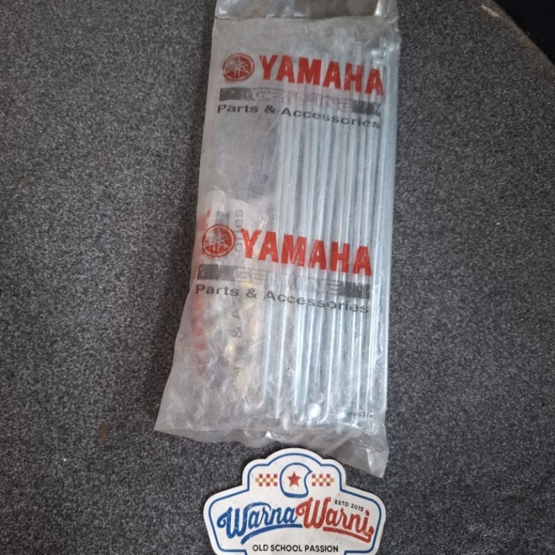 Ruji Jari jari roda velg velk belakang RXS L2S jupiter Z | 1EG-F5304-00