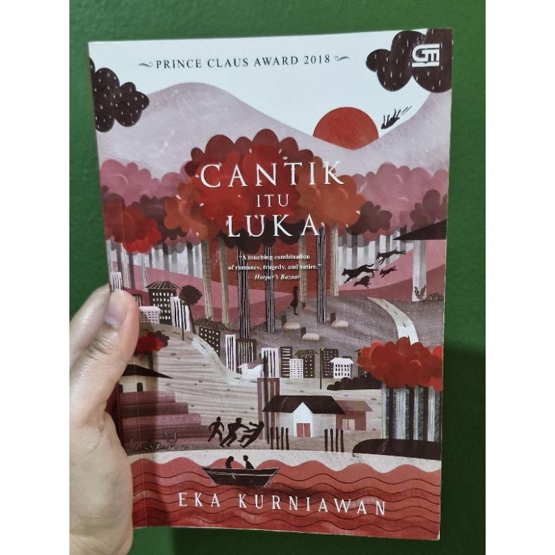 Novel Cantik Itu Luka karya Eka Kurniawan - Preloved Original Bahasa Indonesia