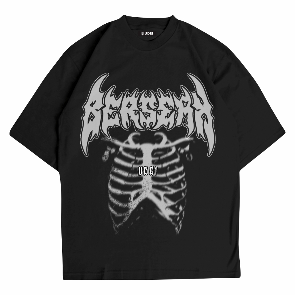 UDEI Kaos Oversize Berserk Hitam