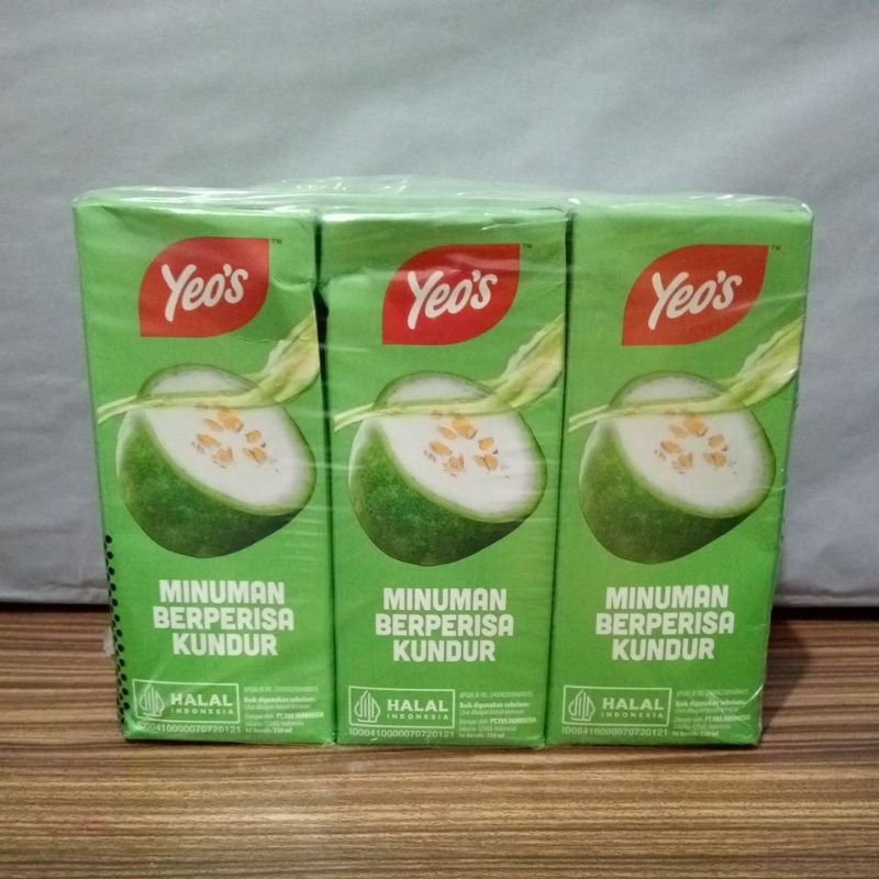 

Yeo's Minuman Berperisa Kundur Isi 6Perpack
