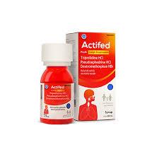 Actifed Plus Cough Supressant Sirup 60 ml (Merah)