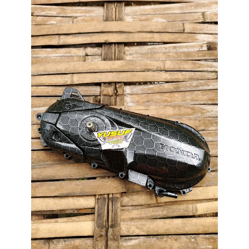 BAK BLOK CVT HONDA BEAT SEP BEAT SETRIT ALL NEW SCOOPY K81 K44 CARBON MOTIF ISGONAL