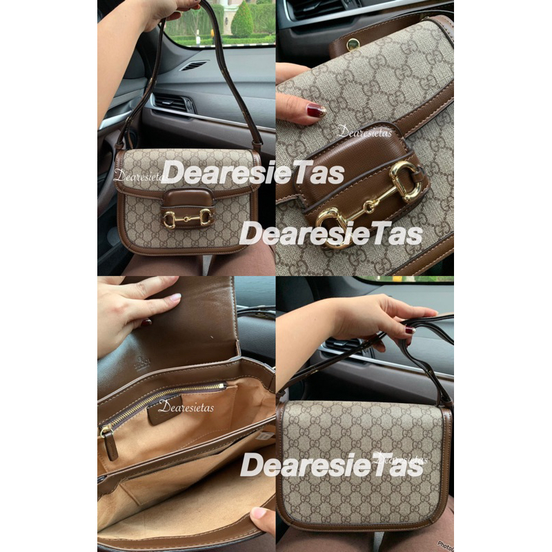 DearesieTas Tas Selempang bahu Wanita include Box branded bag import