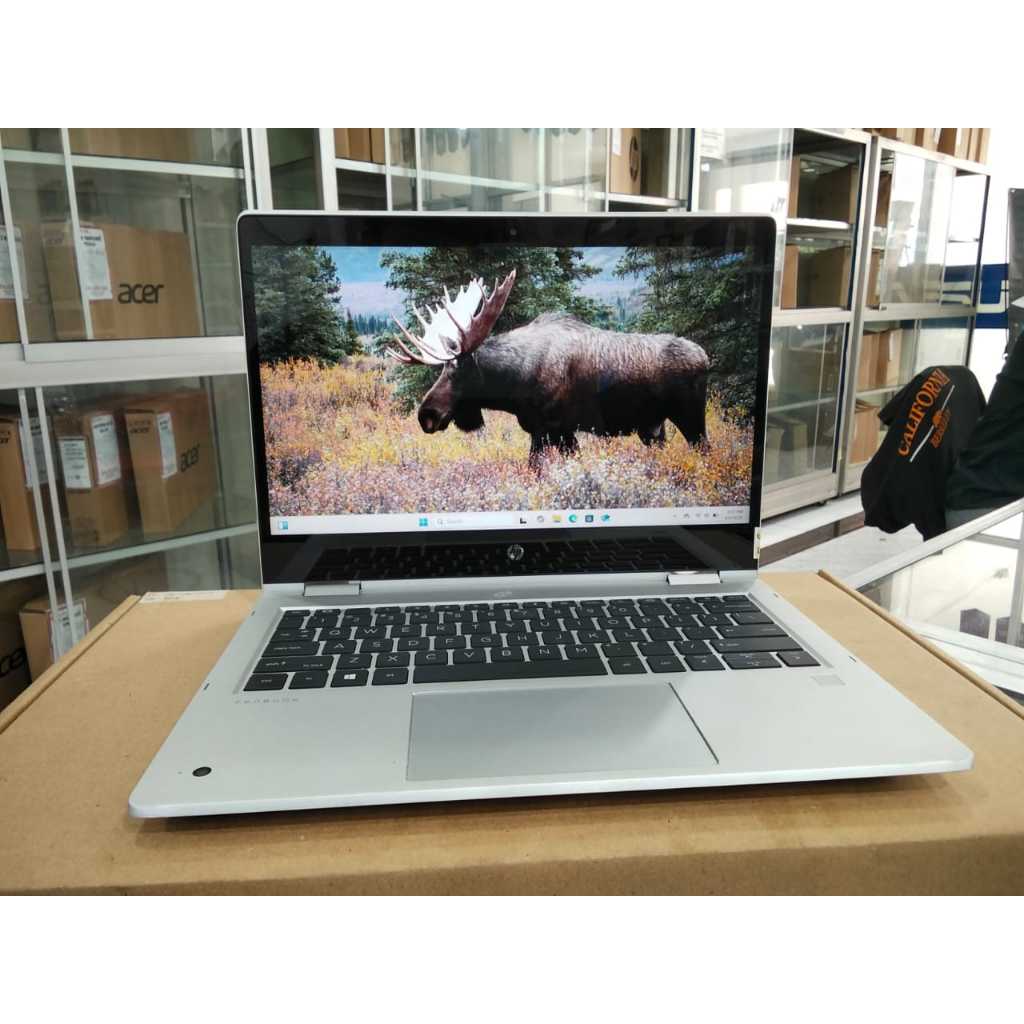 Laptop HP ProBook X360 435 G7 Ryzen 5 Gen 4 Ram 16gb SSD 256gb Win 11 Touchscreen flip 360°