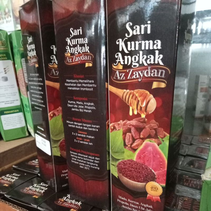 

madu sari kurma angkak AZ Zaidan multi khasiat.