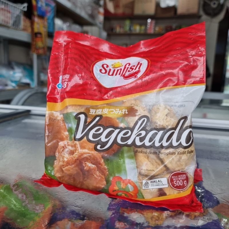 

Sunfish Vegekado Bakso Ikan Kulit Tahu 500g