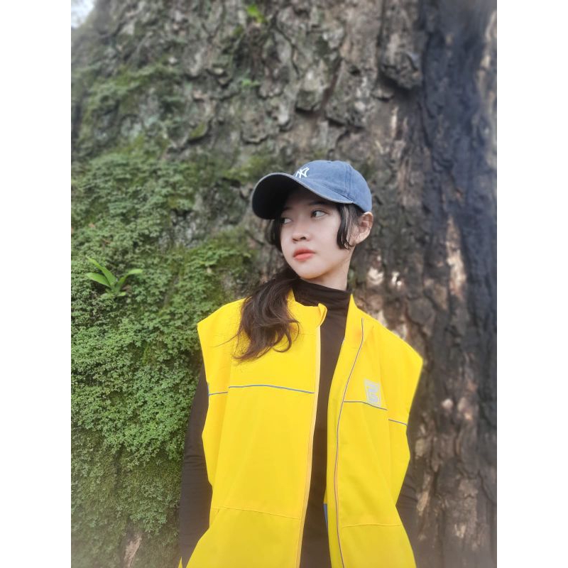 Rompi Outdoor Waterproof Goretex Edisi Kuning Biru